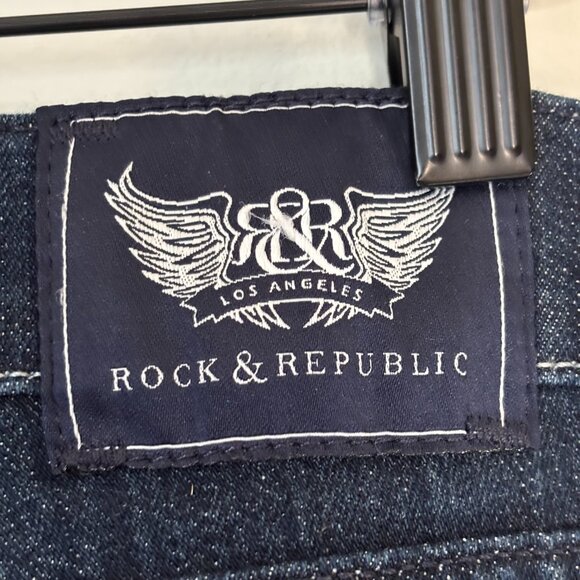NWOT Rock & Republic Stella Dark Wash Jeans Women's Size 29 - Picture 6 of 14
